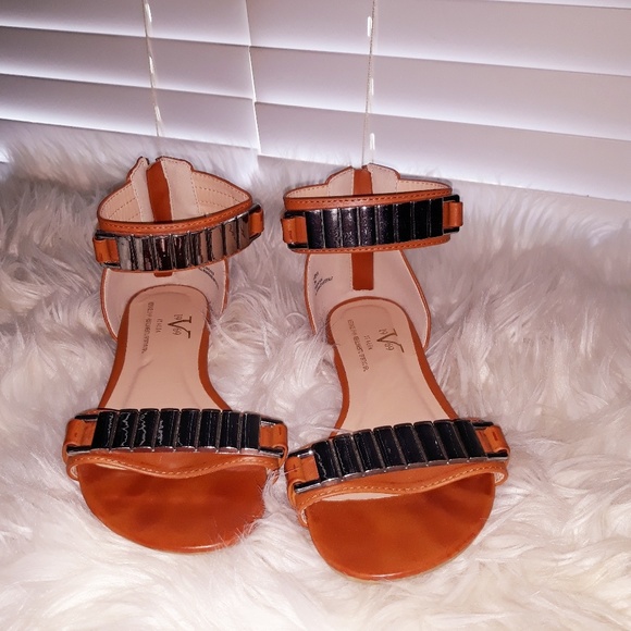 Versace Leona brown and silver sandles - Picture 2 of 5